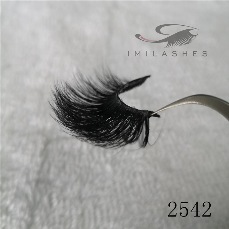 25mm 3d mink lashes long false eyelashes in bulk A-42